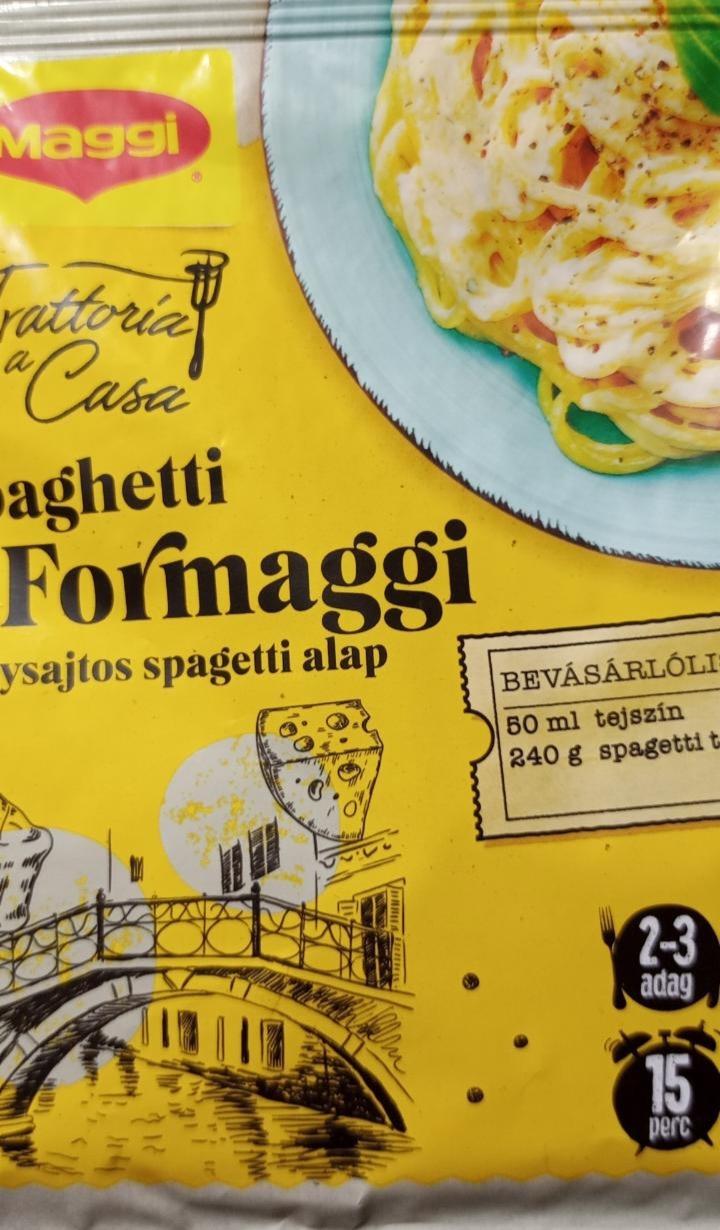 Képek - Spaghetti Formaggi Négysajtos spagetti alap Maggi