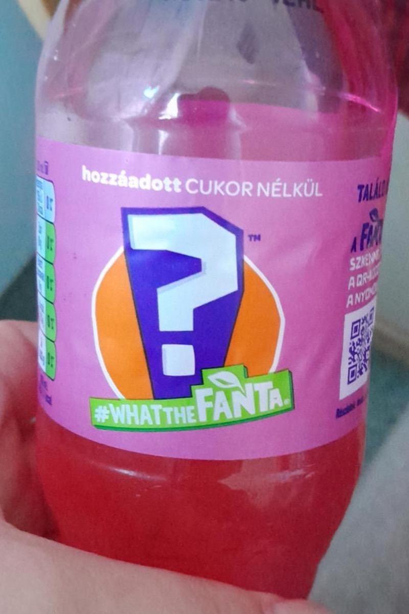 Képek - Fanta #WhatTheFanta hozzáadott cukor nélkül