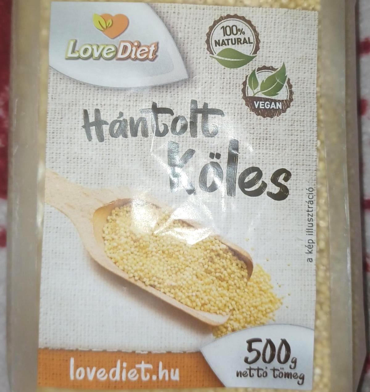 Képek - Hántolt köles Love Diet