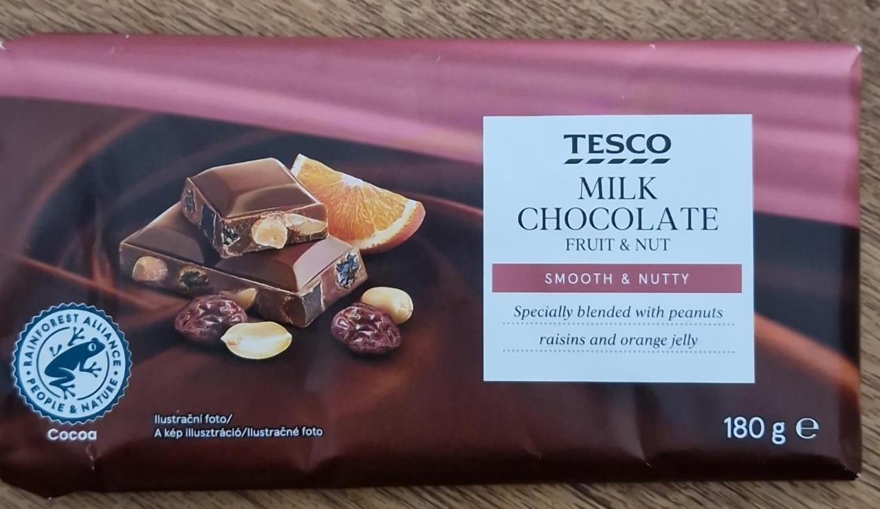 Képek - Milk Chocolate Fruit & Nut Tesco