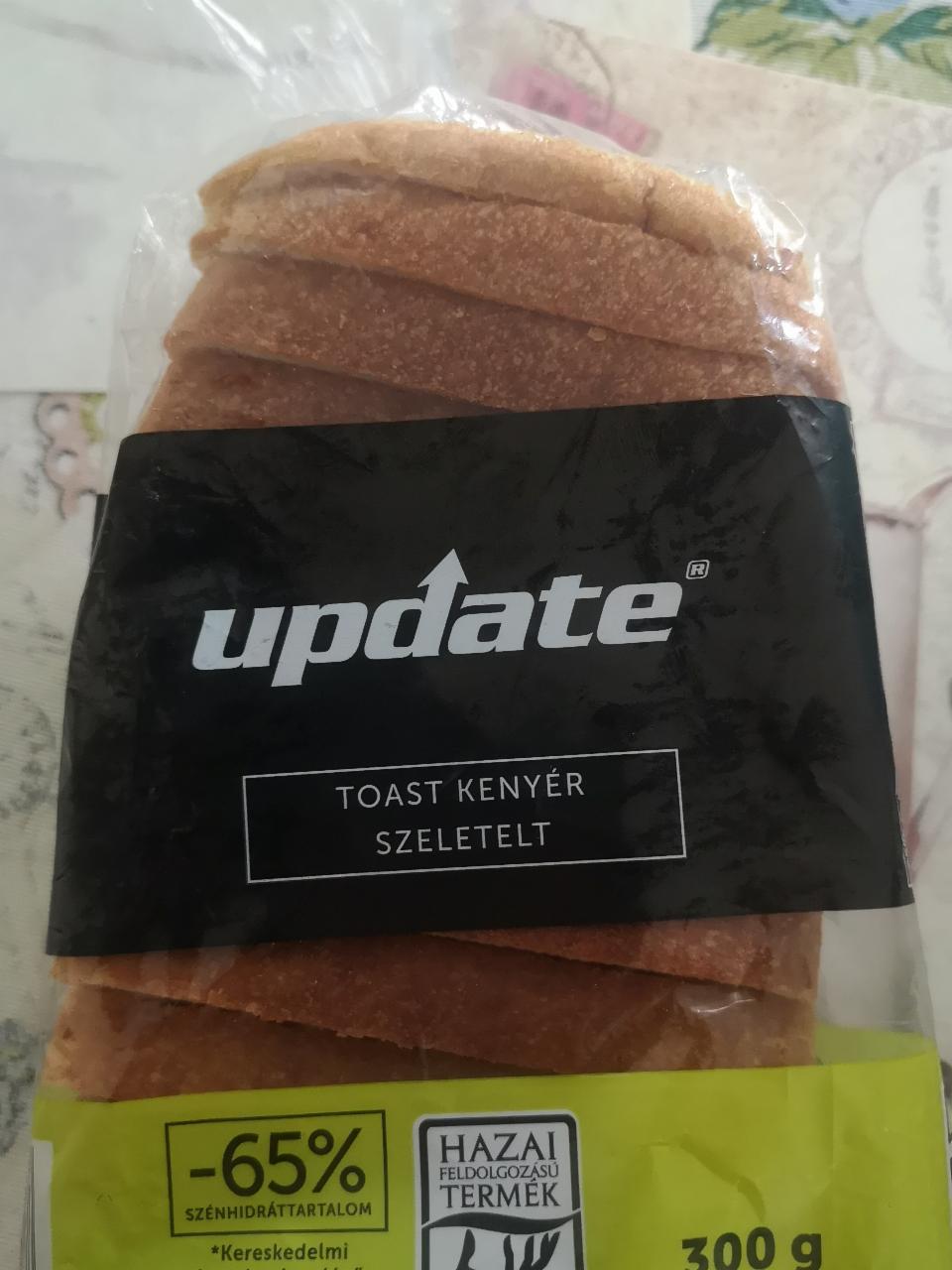 Képek - Update Low Carb szeletelt toast kenyér 300 g