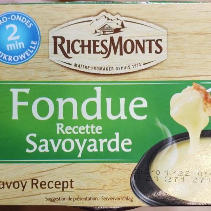 Képek - Riches Monts Francia Fondue zsíros ömlesztett sajt 150 g