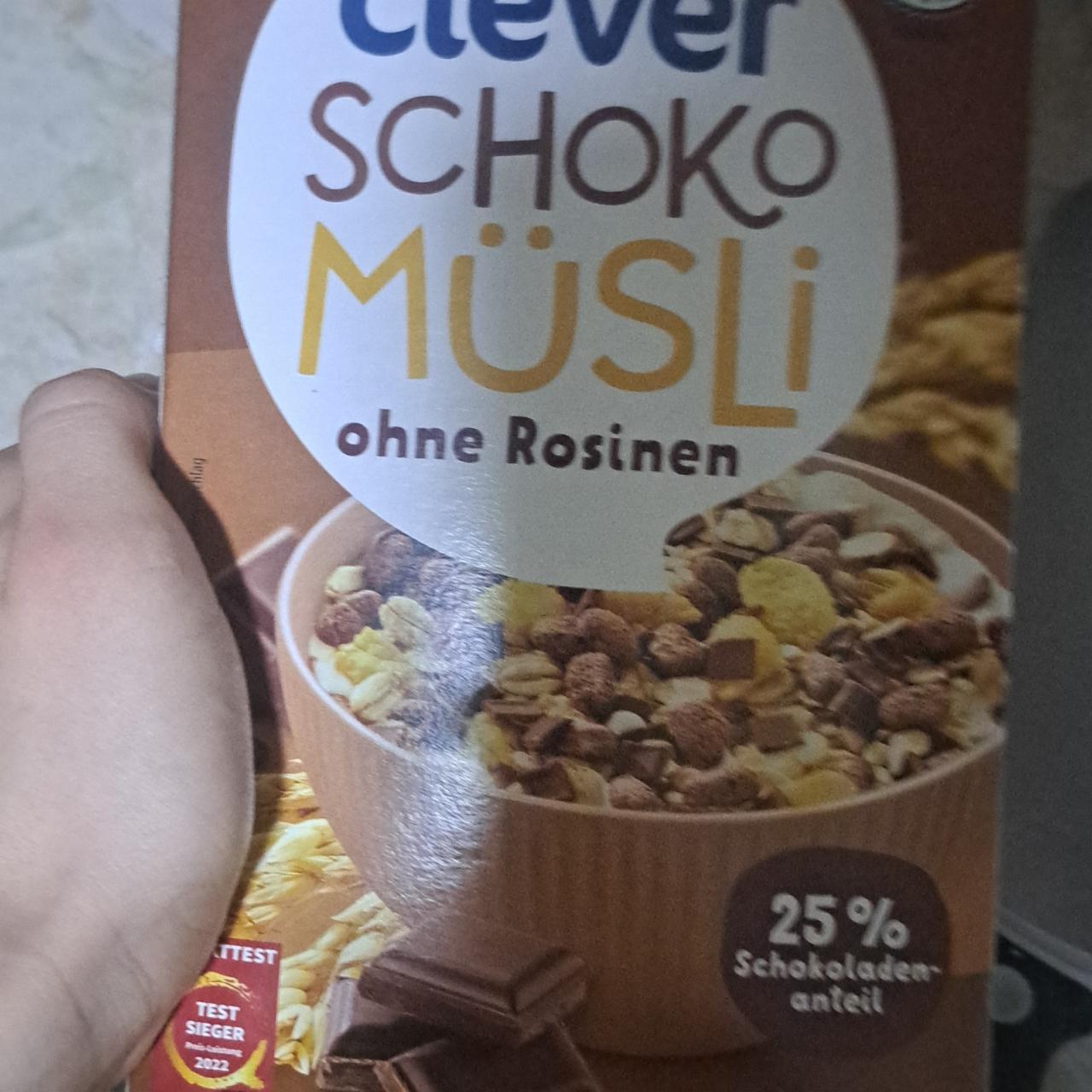 Képek - Schoko müsli ohne Rosinen Clever