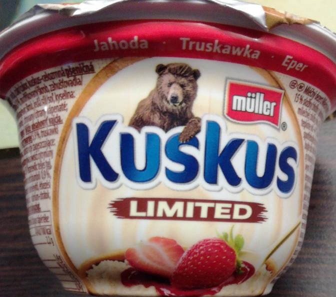 Képek - Müller Kuskus eper kuszkuszos tejdesszert 160 g