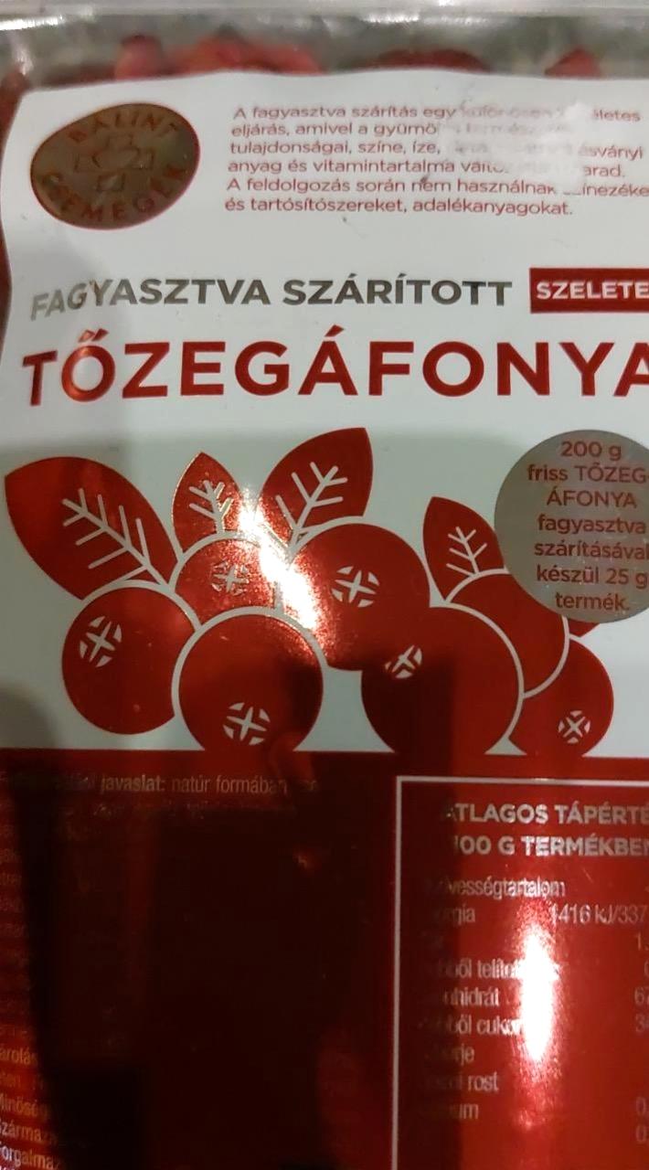 Képek - Fagyasztva szárított tőzegáfonya Bálint csemegék