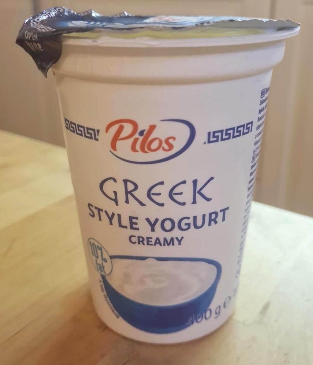 Képek - Natúr görög joghurt krémes Pilos