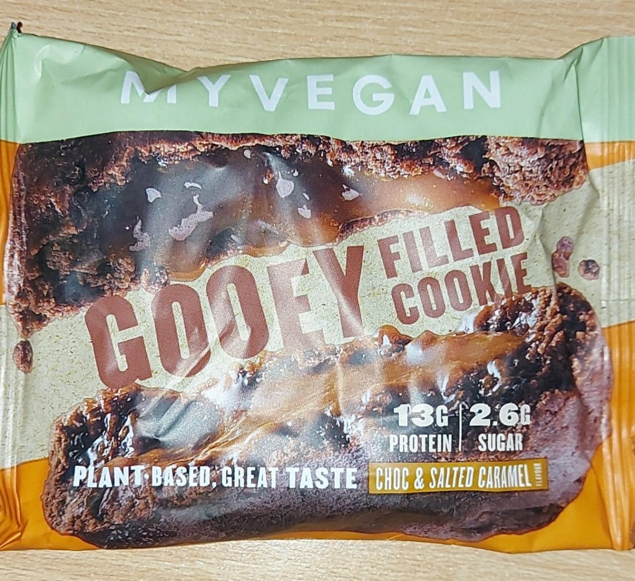 Képek - Gooey filled cookie Choc & salted caramel MyVegan