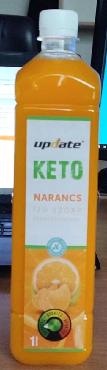 Képek - KETO Narancs ízű szörp Update