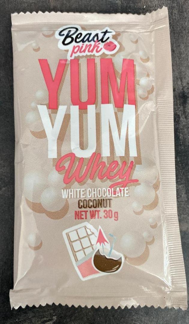 Képek - Yum yum whey white chocolate coconut BeastPink