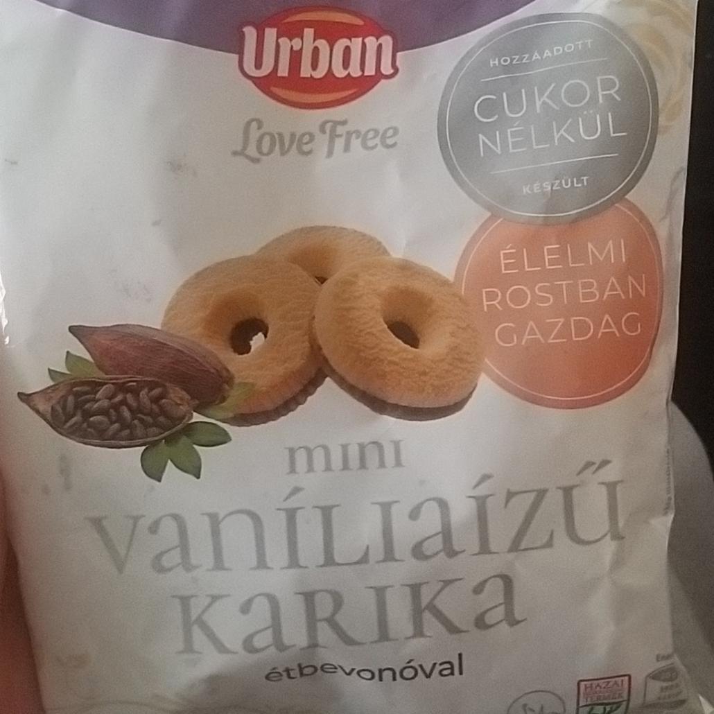 Képek - Vanília ízű karika cukor nélkül Urban