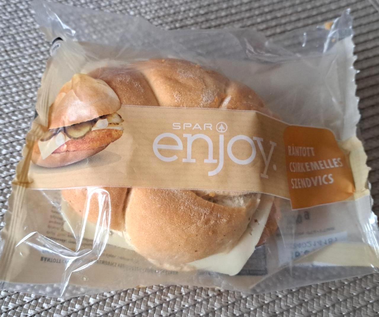 Képek - Rántott csirkemelles szendvics Spar Enjoy