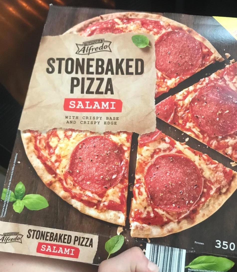 Képek - Stonebaked pizza Salami Trattoria Alfredo