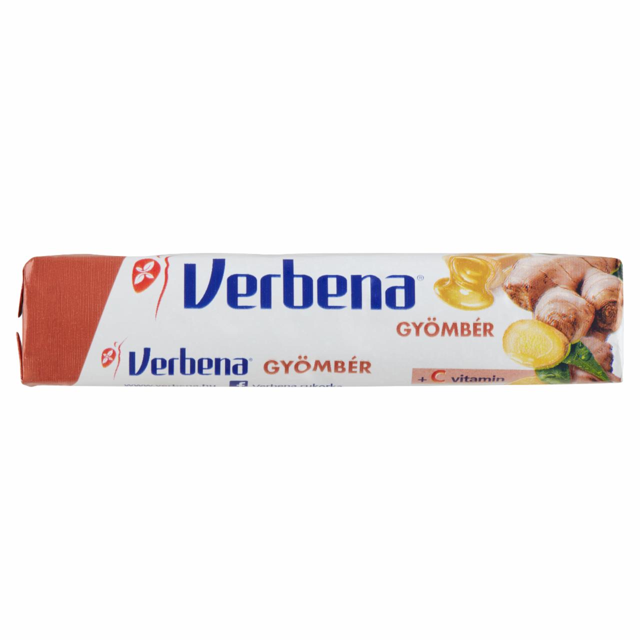 Képek - Verbena töltött keménycukorka mézzel, gyömbérrel és C vitaminnal 32 g