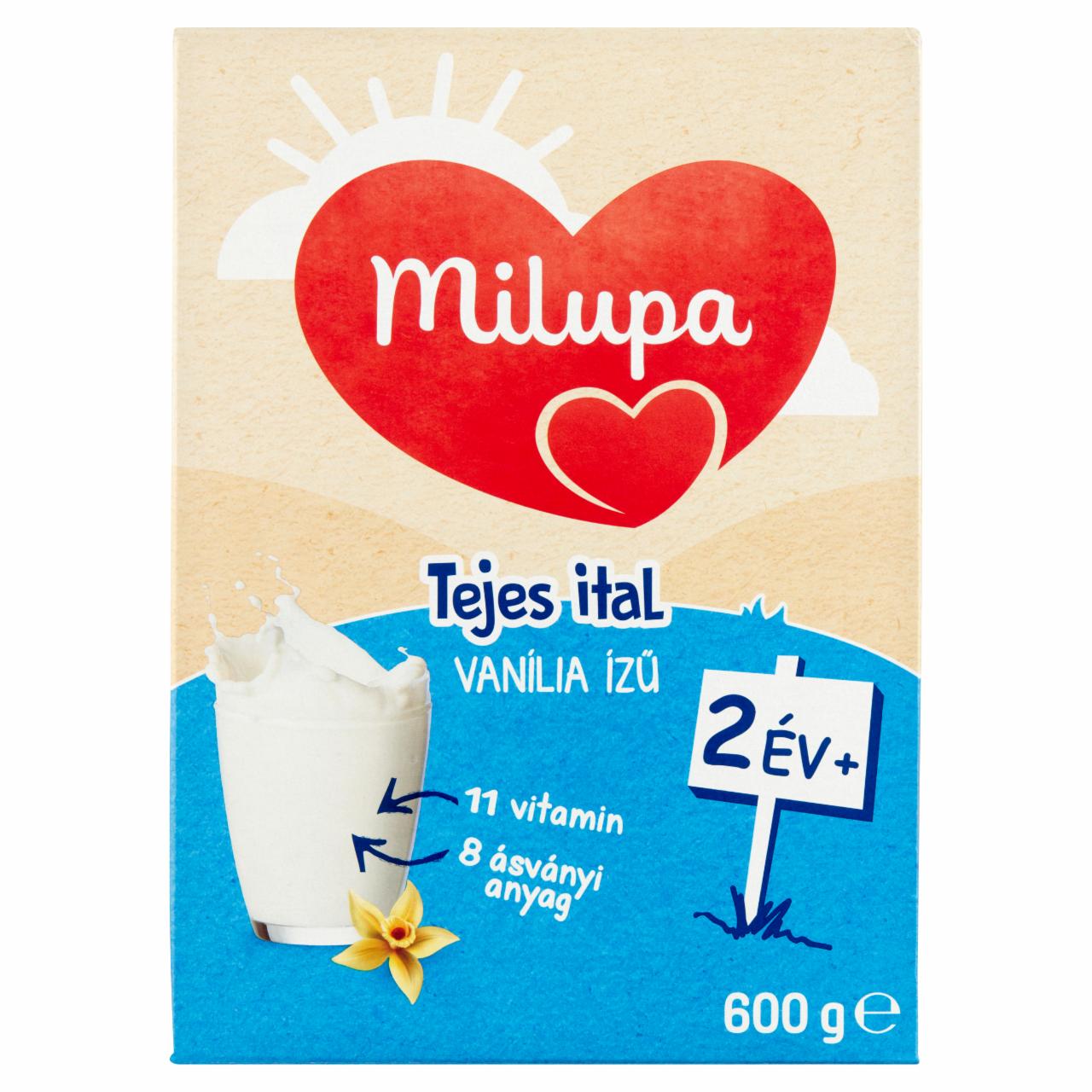Képek - Milupa vanília ízű tejes ital 2 év+ 600 g