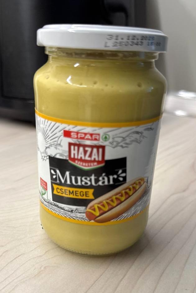Képek - Mustár csemege Spar hazai