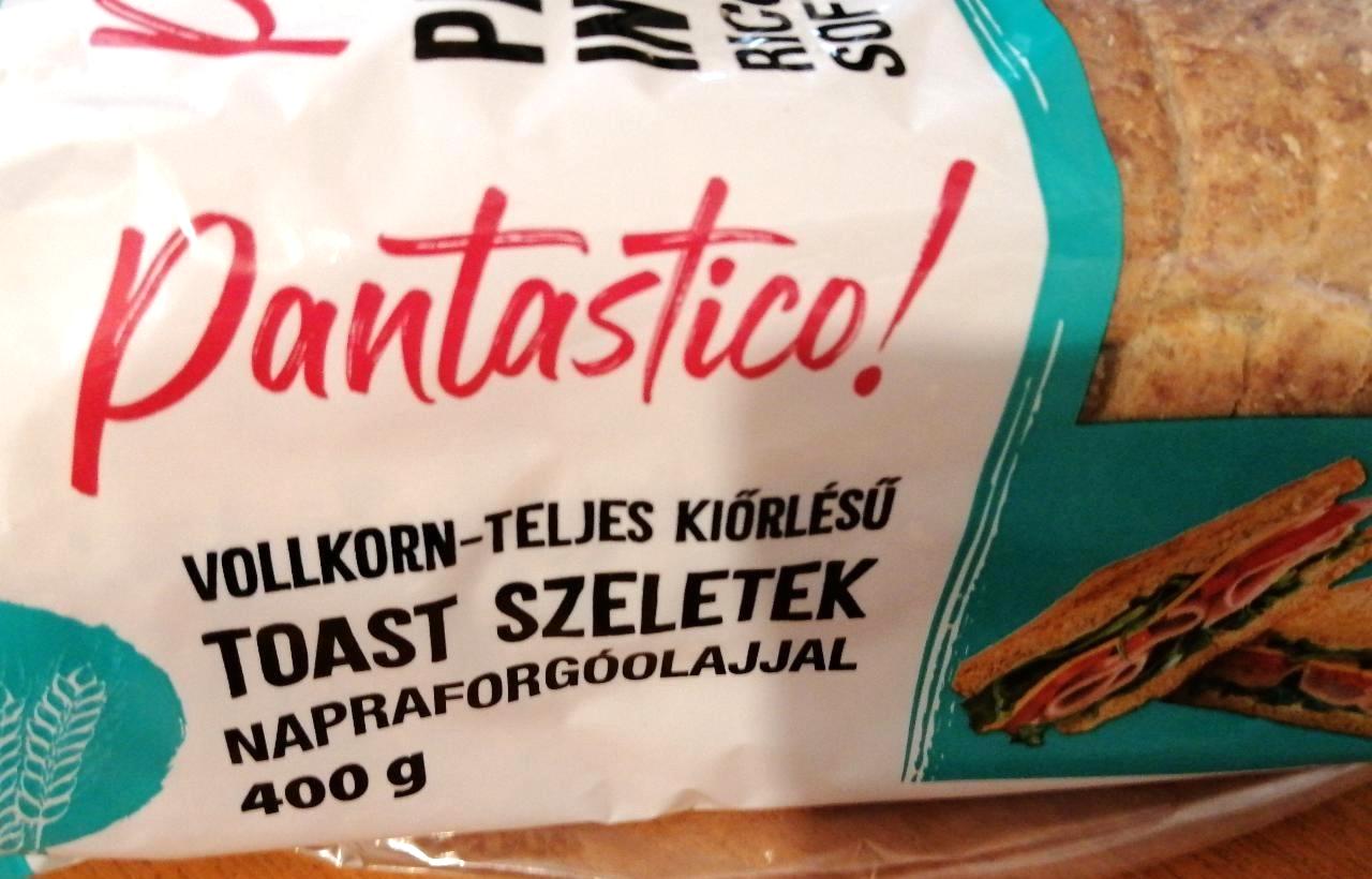 Képek - Pantastico! teljes kiőrlésű Vollkorn toast szeletek napraforgóolajjal 400 g