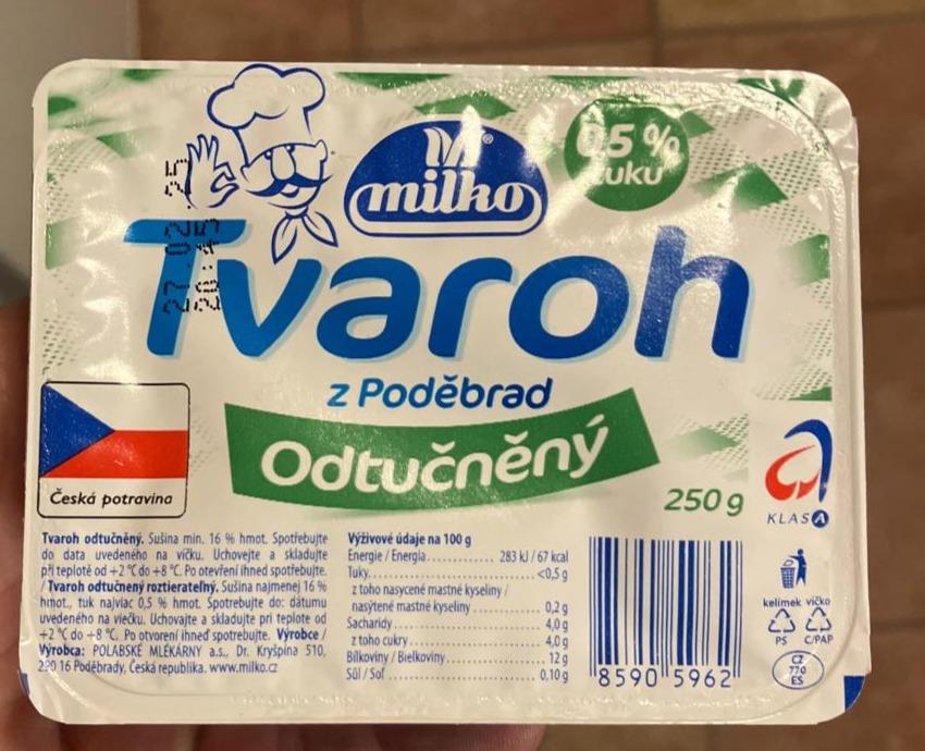Képek - Tvaroh z poděbrad odtučněný Milko