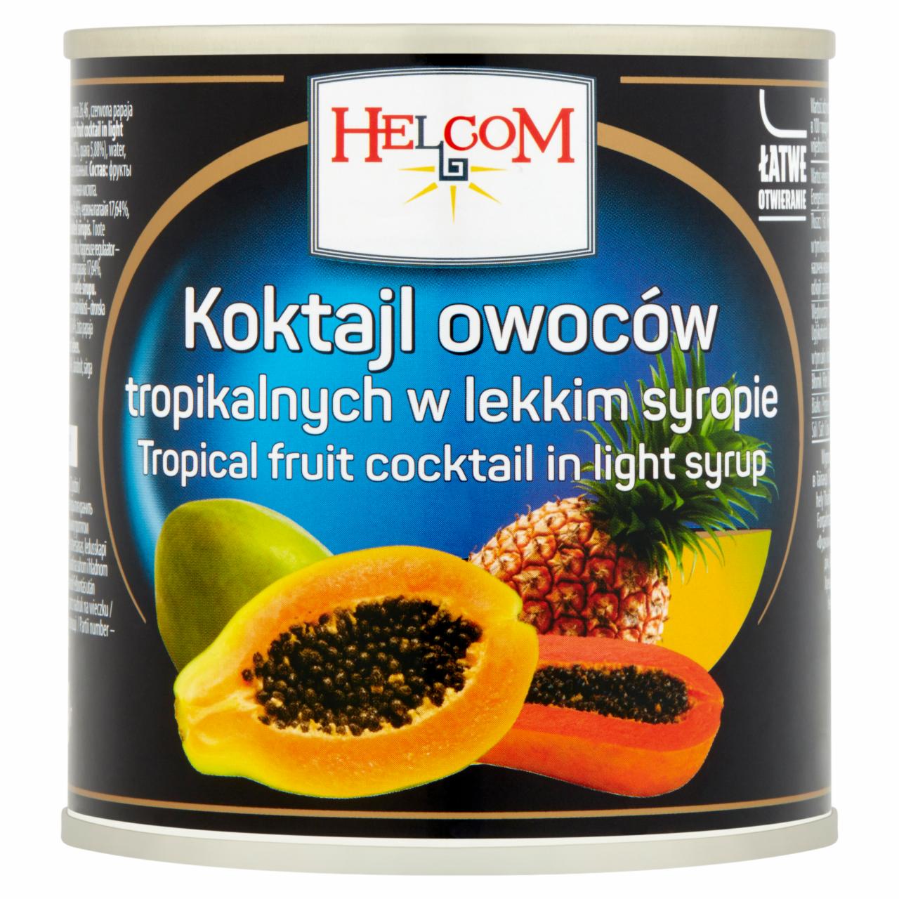 Képek - Helcom trópusi gyümölcssaláta cukrozott lében 425 g