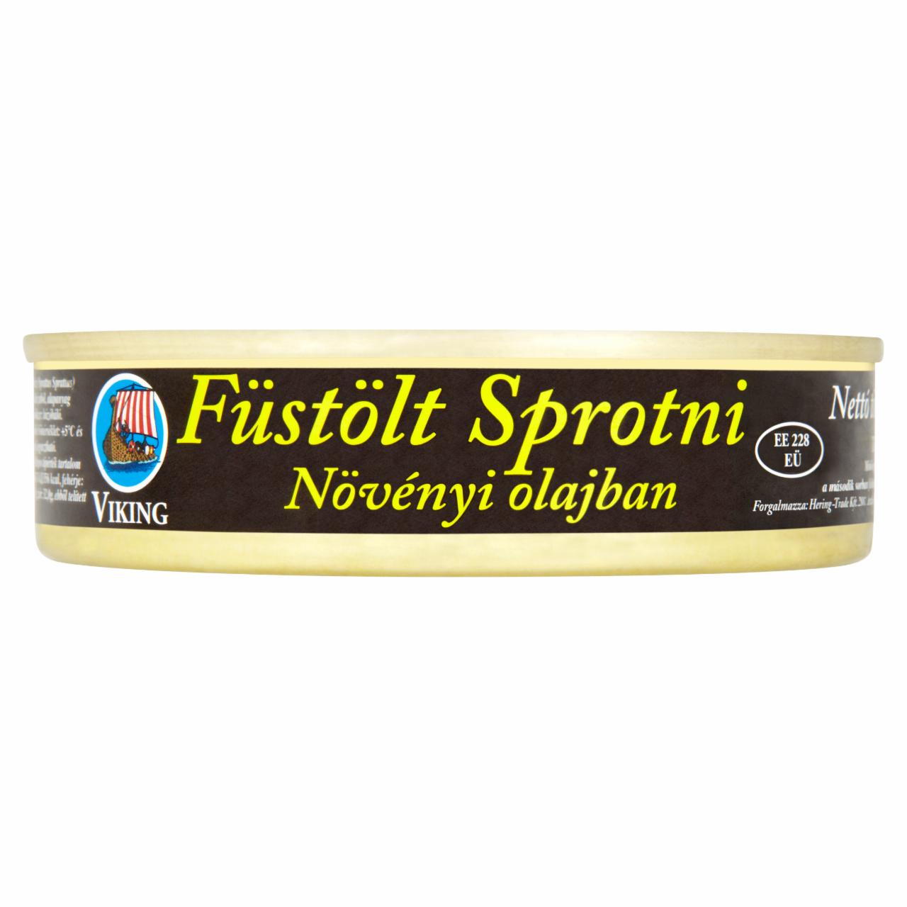 Képek - Viking füstölt sprotni növényi olajban 160 g