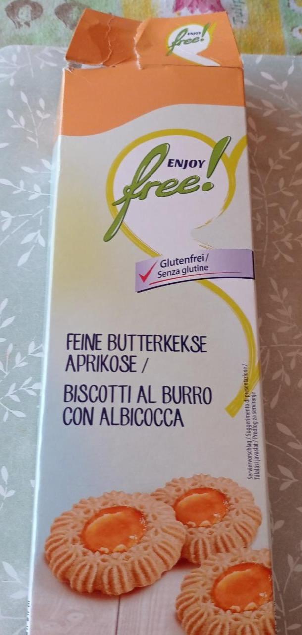 Képek - Gluténmentes vajas keksz sárgabarackos Enjoy Free!