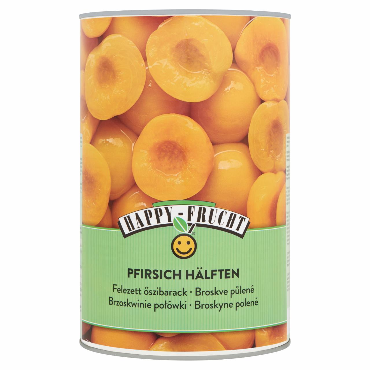 Képek - Happy Frucht felezett őszibarack 4150 g