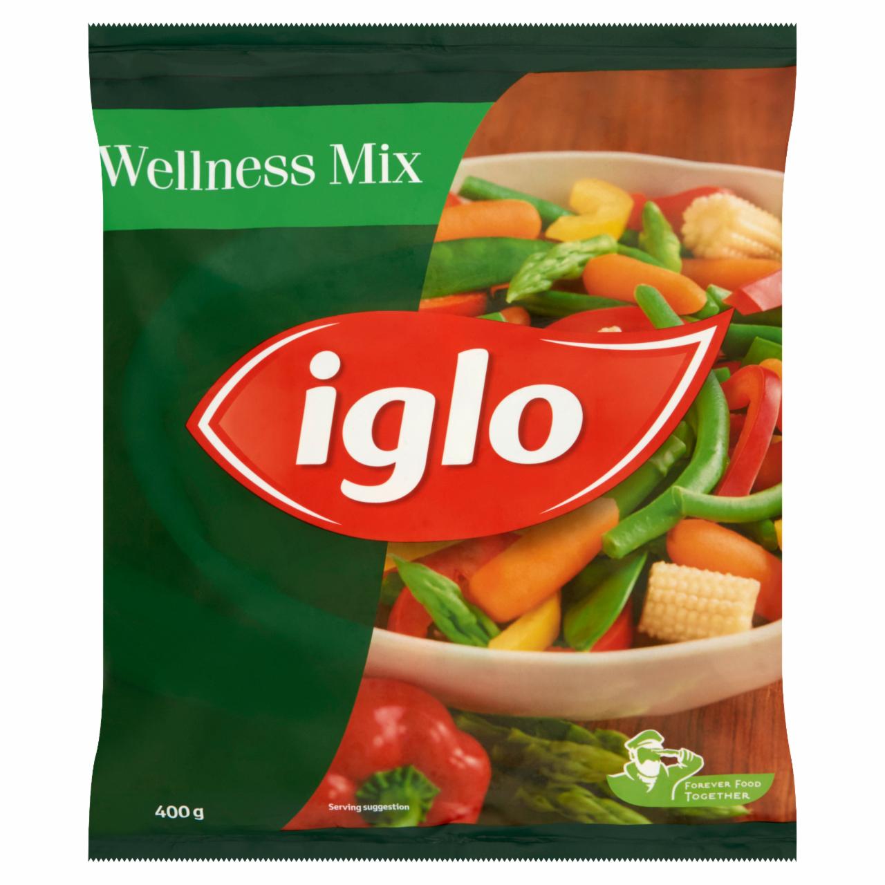 Képek - Iglo gyorsfagyasztott Wellness zöldségkeverék 400 g