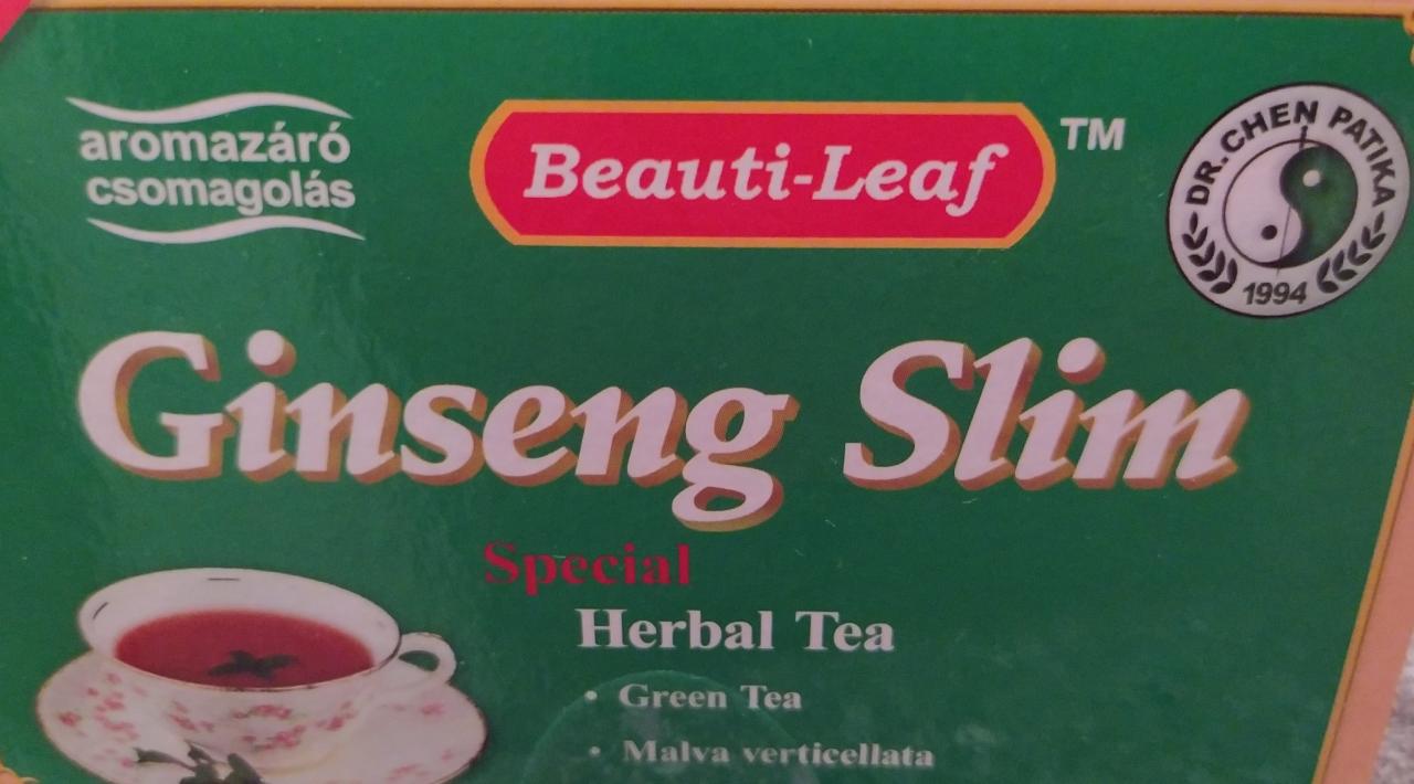 Képek - Ginseng Slim tea Beuty Leaf