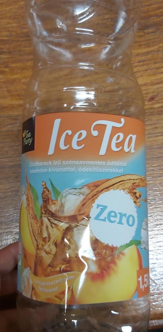 Képek - Ice tea zero Őszibarack ízű Tea Party