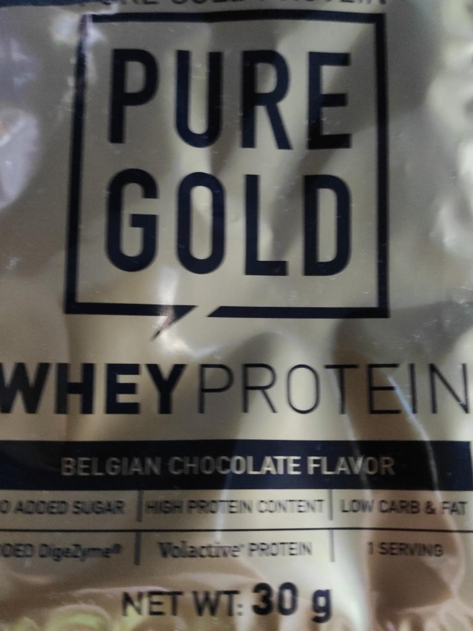 Képek - Whey Protein Belgian Chocolate Pure Gold