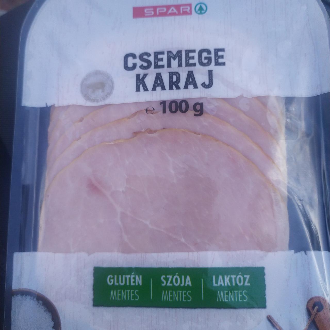 Képek - Csemege karaj Spar