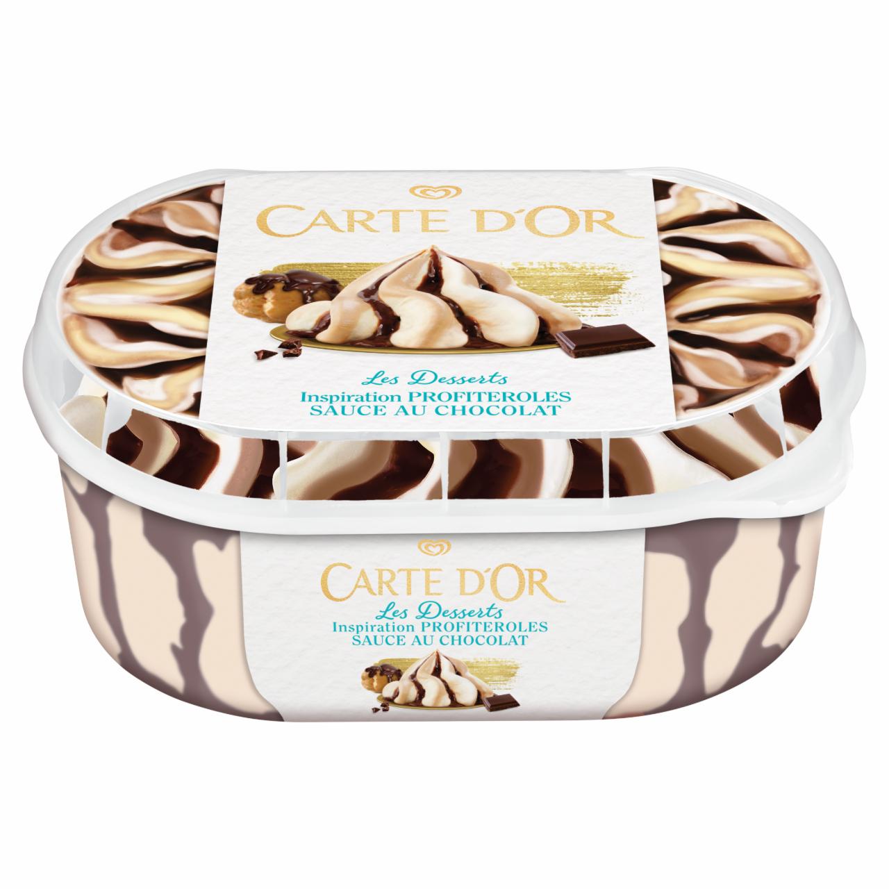 Képek - Carte D'Or Profiterol jégkrém 900 ml