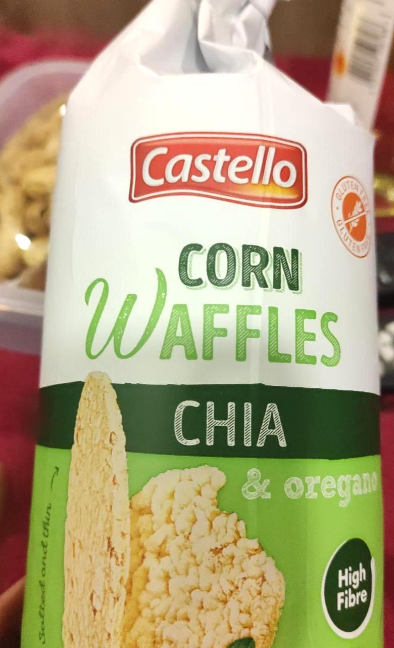 Képek - Corn waffles Chia & oregano Castello