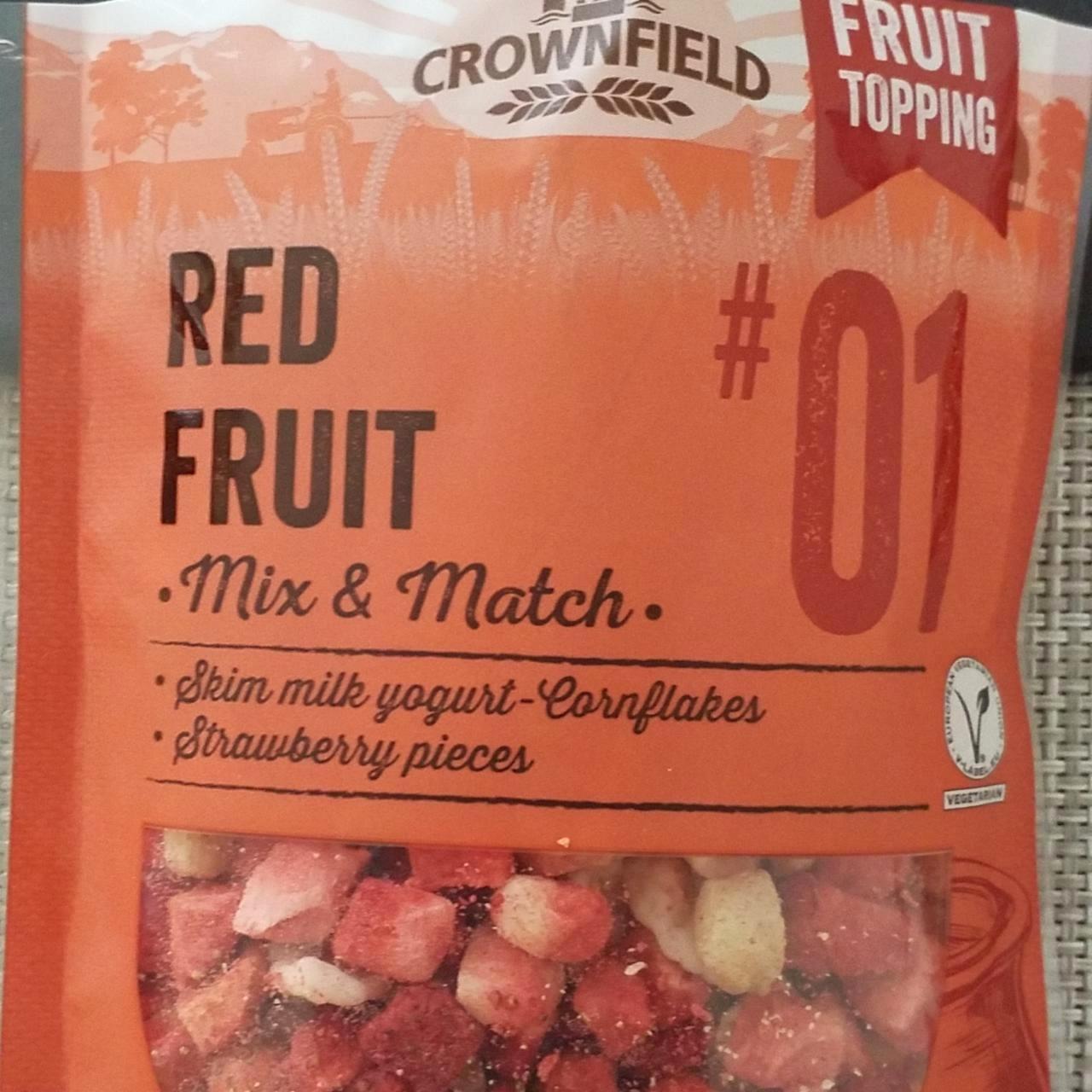 Képek - Red Fruit Mix & match műzlifeltét Crownfield
