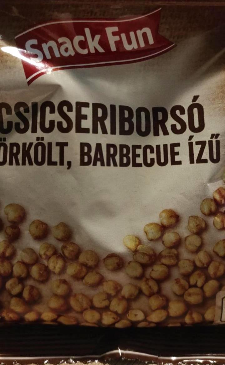 Képek - Pörkölt csicseriborsó, barbecue ízű Snack Fun