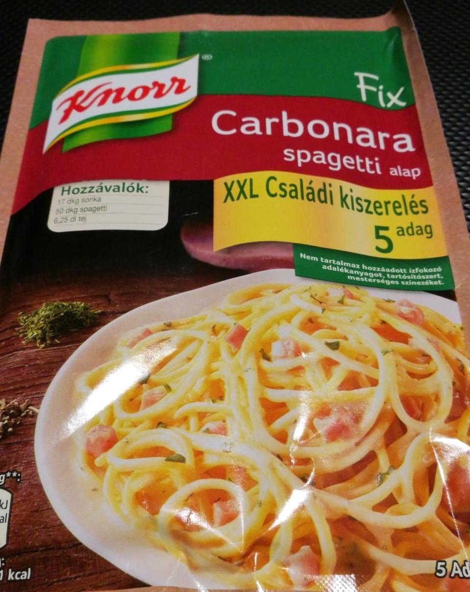 Képek - Carbonara spagetti Knorr