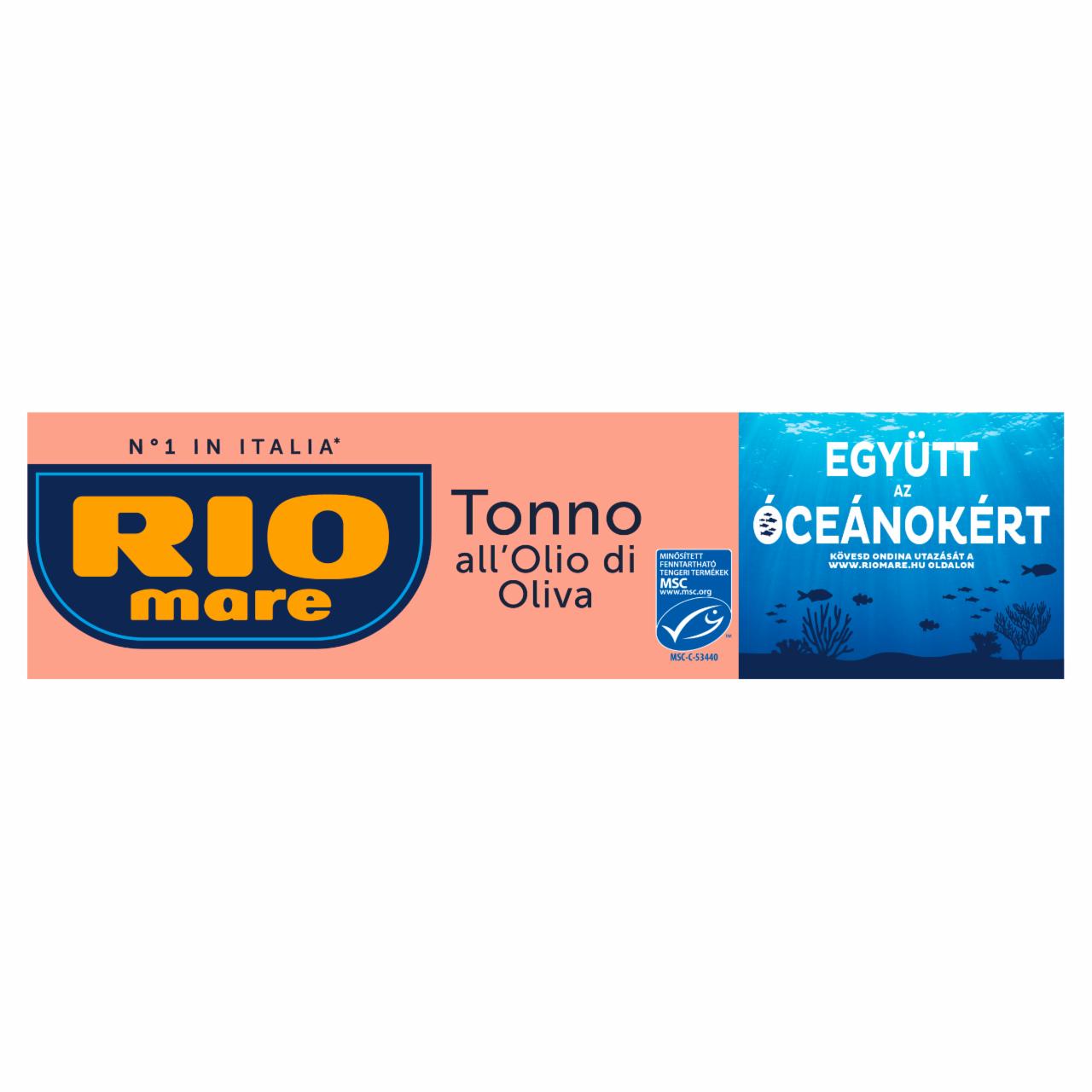 Képek - Rio Mare tonhaldarab olívaolajban 4 x 80 g