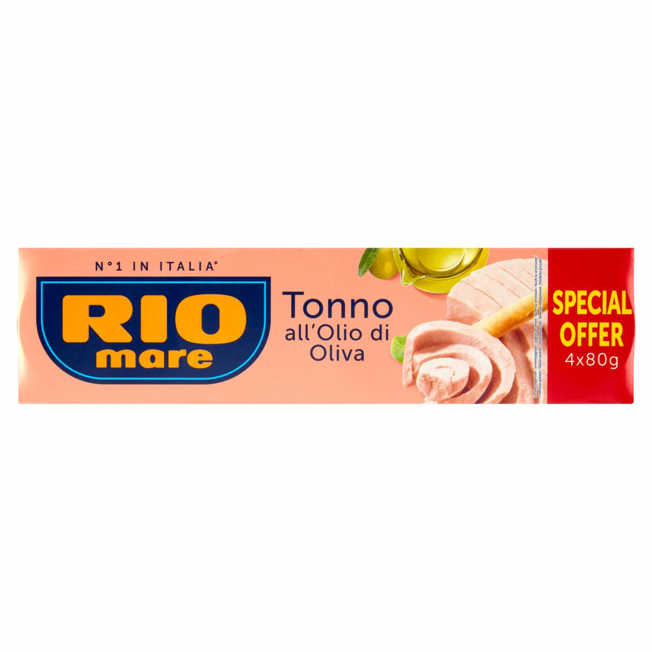 Képek - Rio Mare tonhaldarab olívaolajban 4 x 80 g