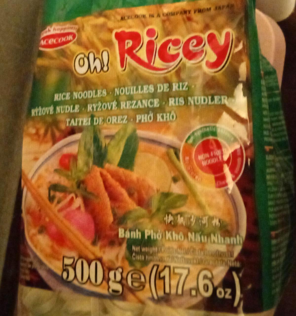 Képek - Oh Ricey metélt rizstészta Acecook