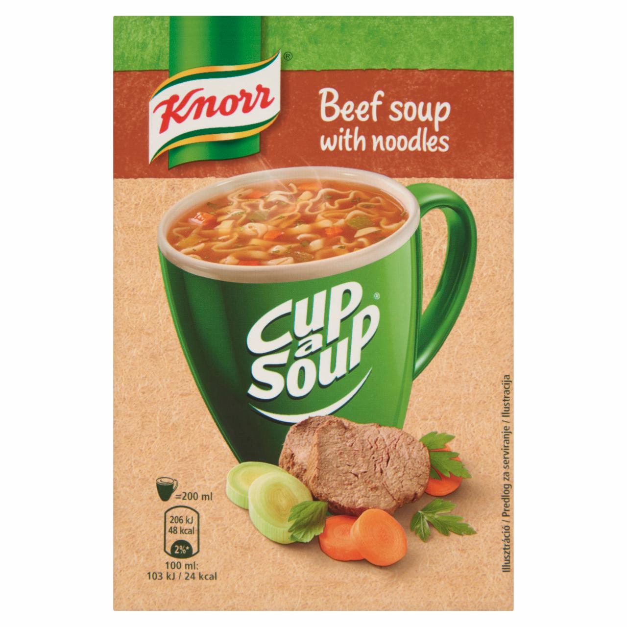Képek - Knorr Cup a Soup marhahúsleves tésztával 13 g