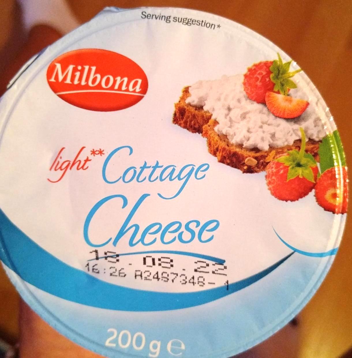 Képek - Light cottage cheese Milbona