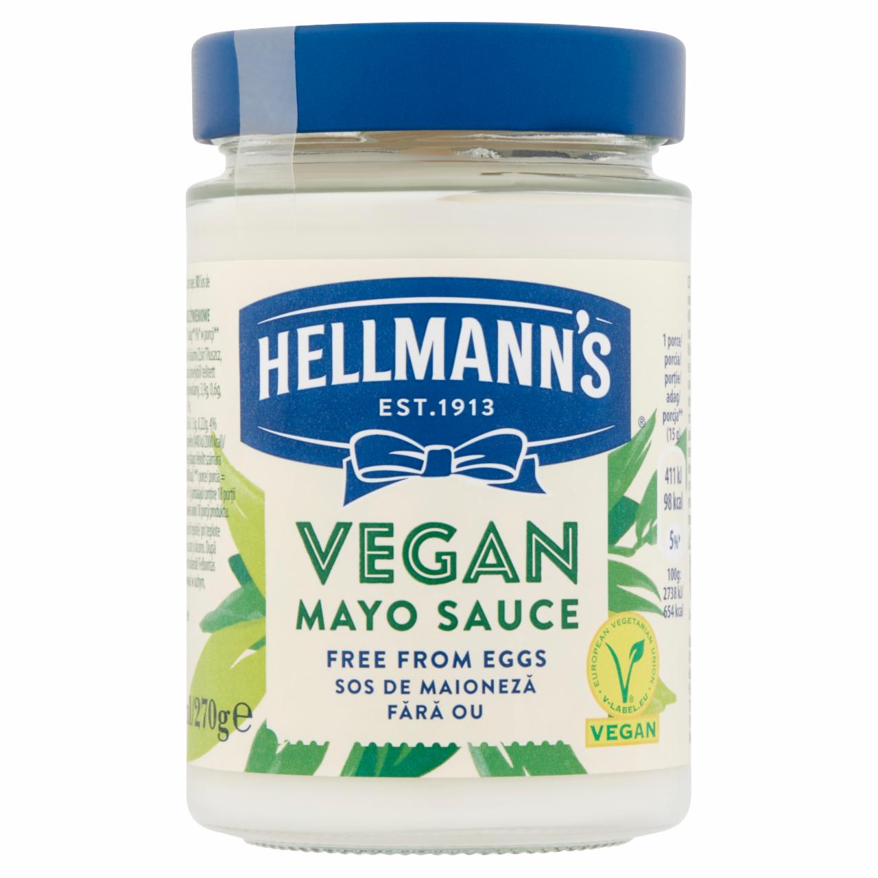 Képek - Hellmann's vegán majonéz 270 g