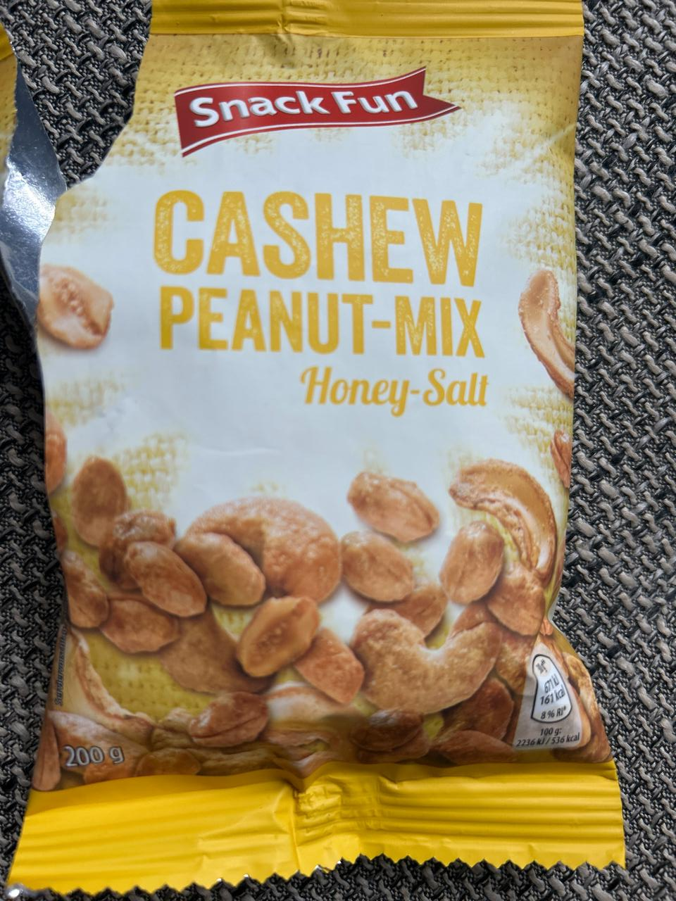 Képek - Cashew peanut mix honey-salt Snack Fun