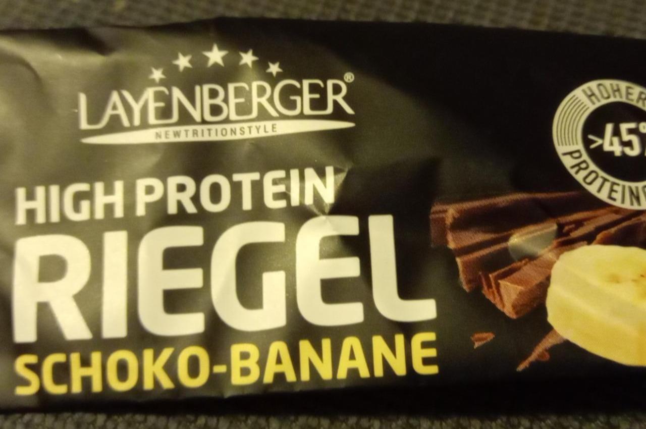 Képek - Proteines low carb szelet csokoládés banános Layenberger