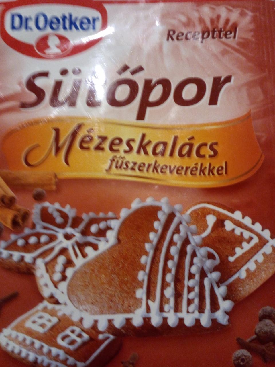 Képek - Sütőpor mézeskalács fűszerkeverékkel Dr.Oetker