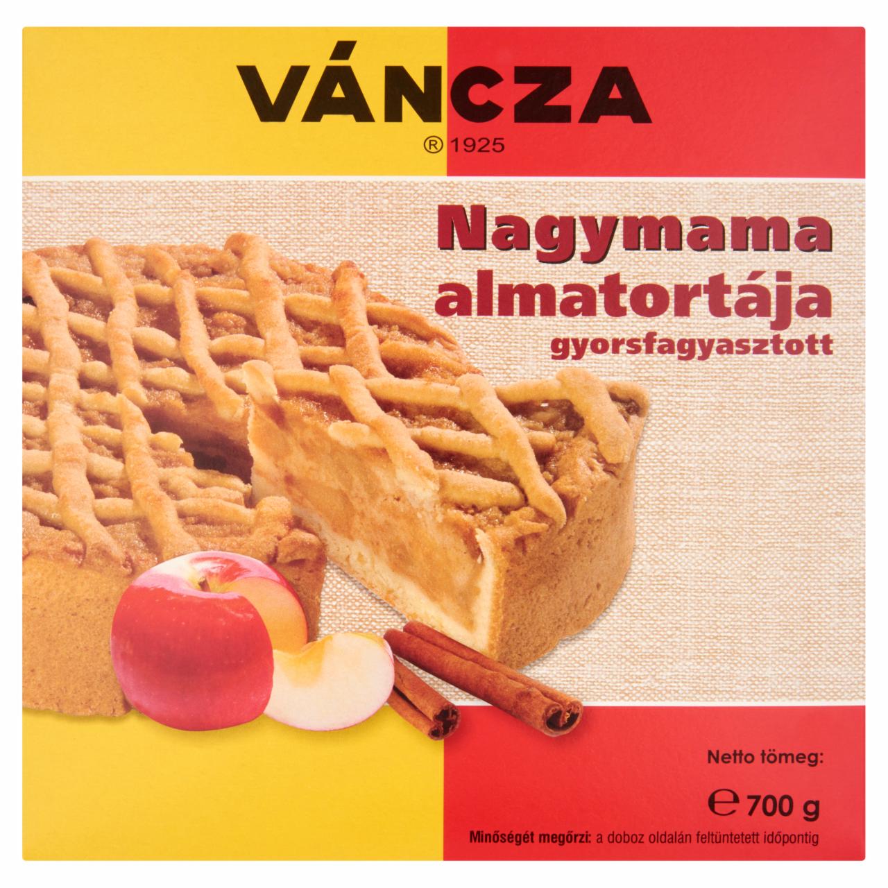 Képek - Váncza Nagymama gyorsfagyasztott almatortája 700 g