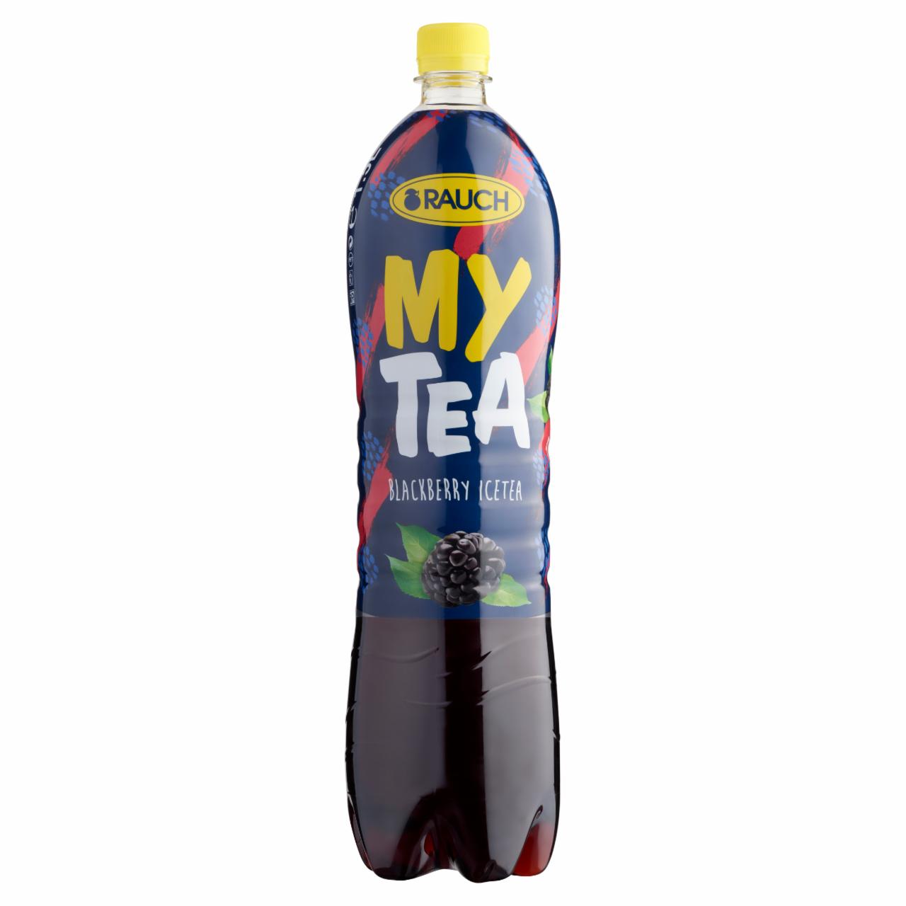 Képek - Rauch My Tea Ice Tea üdítőital feketeszederrel, fekete és csipkebogyó teából 1,5 l