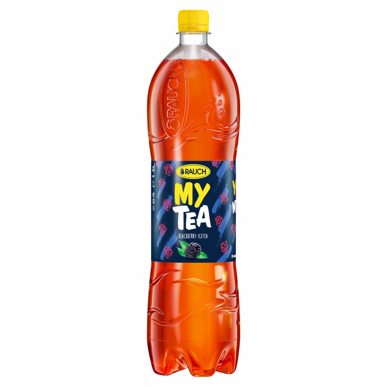 Képek - Rauch My Tea Ice Tea üdítőital feketeszederrel, fekete és csipkebogyó teából 1,5 l