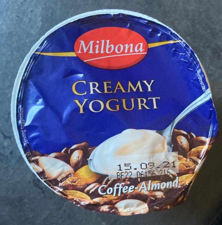 Képek - Édesített krémjoghurt mandulával Milbona