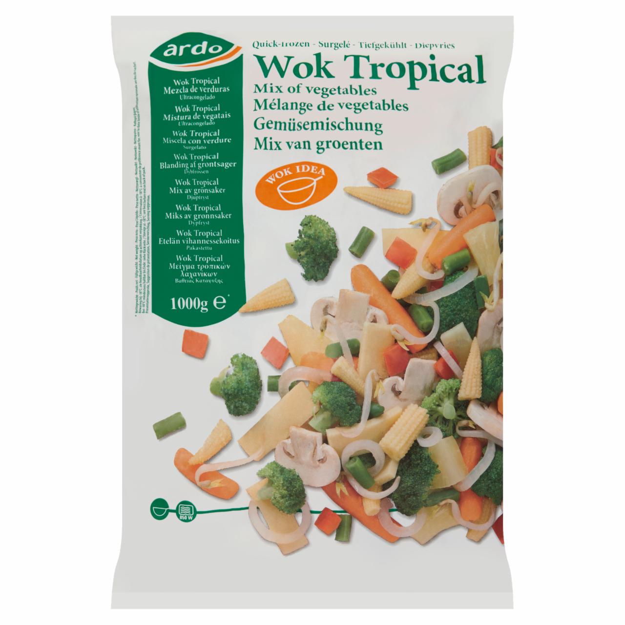 Képek - Ardo gyorsfagyasztott trópusi wok mix 1 kg