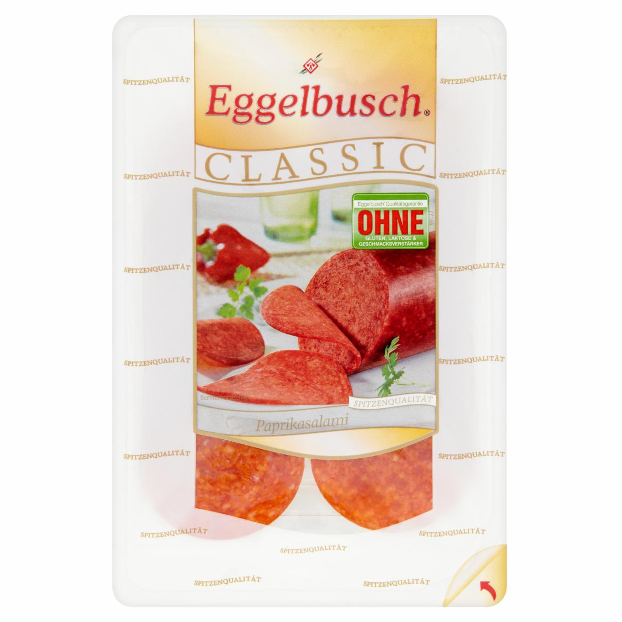 Képek - Eggelbusch Classic szeletelt német paprika szalámi 80 g